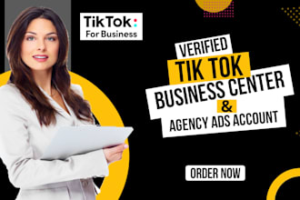setup and support your tiktok business center for ads marketing