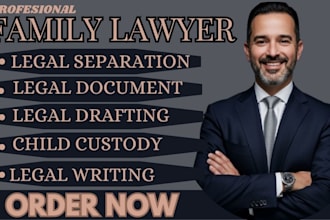 prepare family law motions pleadings petitions document review court forms