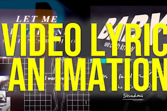 do a video lyric for your song