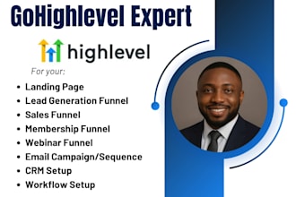 gohighlevel VA, gohighlevel funnel, CRM, go high level sales funnel, automation