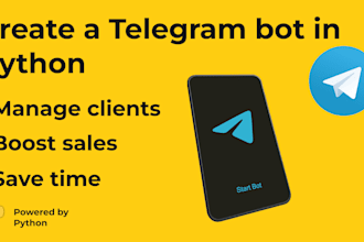 automate your business with a custom telegram bot