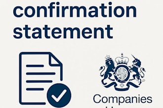 file your UK company confirmation statement as an acsp provider
