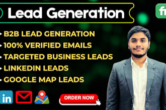 do b2b lead generation, linkedin leads and prospect email list