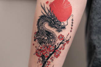japanese or oriental tattoo design for you