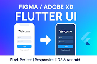 convert figma to flutter UI with pixel perfect responsive code