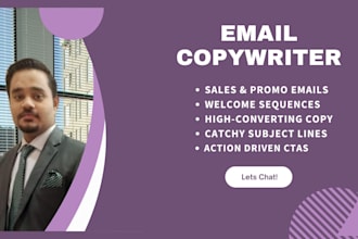be your conversion email copywriter for persuasive sales email