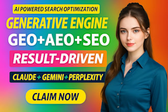 do SEO website ai generative engine optimization GEO, aeo for chatgpt and google