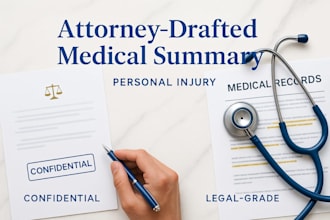 create medical record summaries for personal injury lawsuits