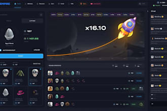 develop crypto game, crash game website, develop crypto game website, crash game