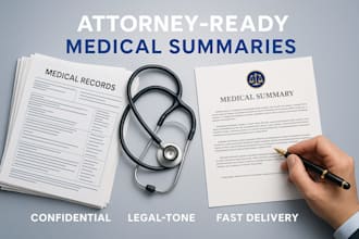 convert complex medical records into attorney ready summaries