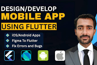 do expert mobile app development in flutter and flutterflow