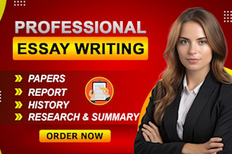 do essay editing, research and summary on any topic