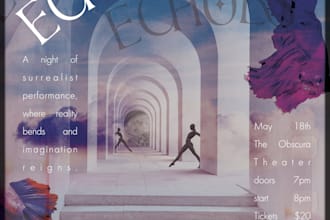 create inspired posters for your unique event