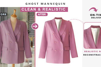 edit ghost mannequin clothing photos for ecommerce stores