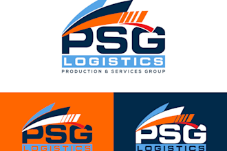 design a professional logo for your logistics management company