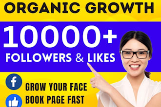 get 10k organic facebook followers