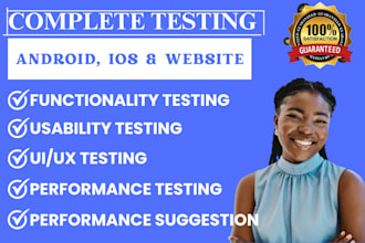 do qa testing, app testing, website testing, and ios app review in any country