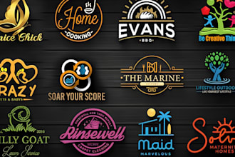 do modern retro , classic , hipster badge , outdoor or business logo design
