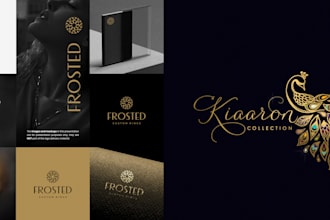 do jewelry logo design with unlimited revisions