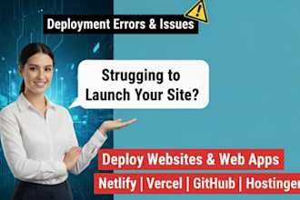 deploy any website or web app on server
