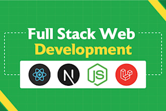 full stack web developer front end and back end website development