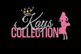 create a feminine,nail,hair ,boutique,eyelashes logo