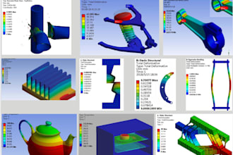 do fea thermal and structural analysis in ansys