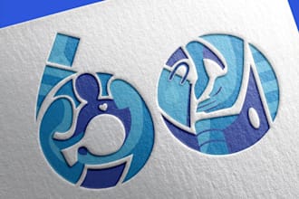 create an attractive logo for event or anniversary