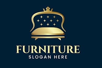design a professional sofa logo for you with new concepts