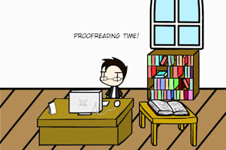 proofread your story and writing