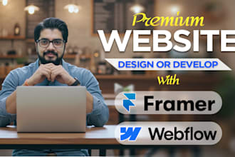build framer website design figma to framer for saas, agency, consulting service