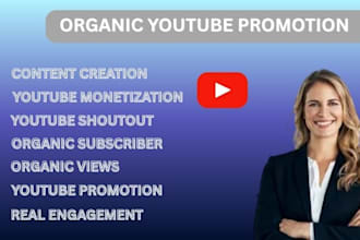 do organic youtube video promotion with shoutout to 500k subscribers