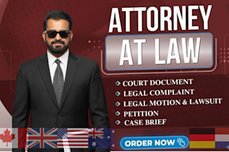 draft legal document, contracts, agreement, motion, lawsuit, privacy policy, nda