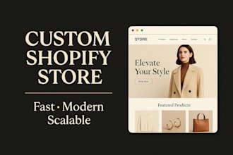 develop a fully custom shopify theme