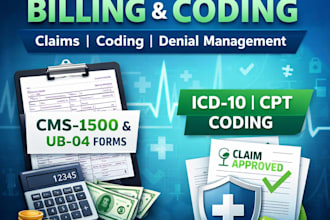 do medical billing, insurance claims, and payment posting