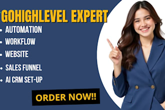 set up german gohighlevel ai CRM automation workflow automation sales funnel