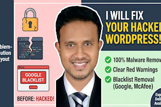 remove malware from wordpress website and fix hacked site