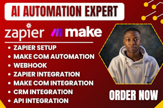 zapier automation zapier expert make com ai automation expert made com fix make