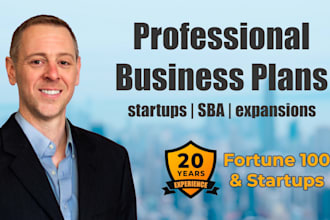 craft an investor ready business plan with market strategy and financial model