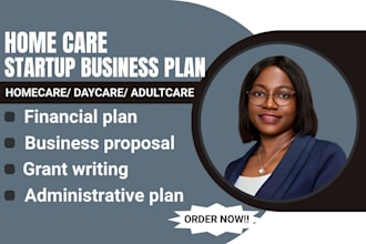 write a full business plan for home care, assisted living in arizona, maryland