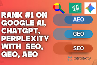 do aeo, seo, geo to rank in chatgpt,perplexity, google ai and answer engines