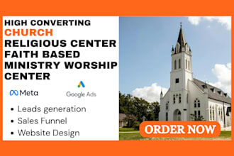 generate church leads worship center online sermon donation website