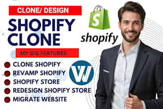 clone redesign shopify store, copy shopify website, shopify dropshipping expert