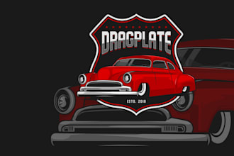 design car automotive auto detailing auto repair logo