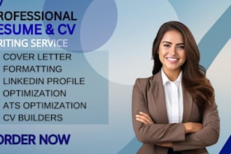 craft ats optimized cv, resume writing, cover letter, cv builders