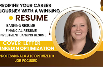 craft a finance expert, banking resume, and financial analyst resume