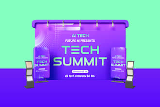 do trade show booths and signage design
