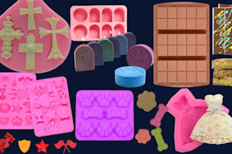 do custom 3d silicone mold, chocolate mold 3d cad model resin stl files printing