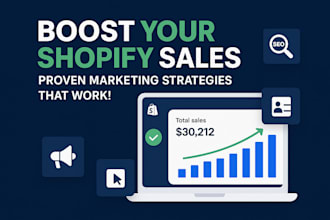 boost shopify sales with expert shopify marketing strategy and optimization
