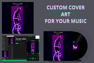 create a hand illustrated cover for your music